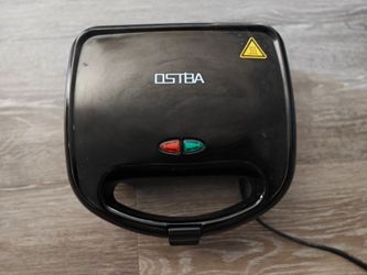 OSTBA Black Electric Sandwich Maker