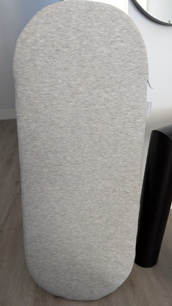UPPAbaby Bassinet V3 Mattress Cover/Extra Cover for Bassinets 2018-Later/Ultra Soft and Comfortable/Machine Washable/Light Grey