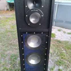 Speakers And Stereo Stand