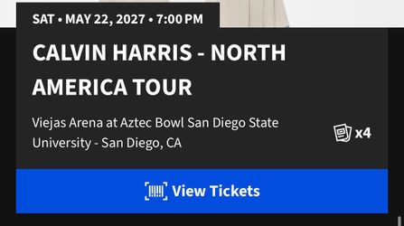 Calvin Harris San Diego Viejas
