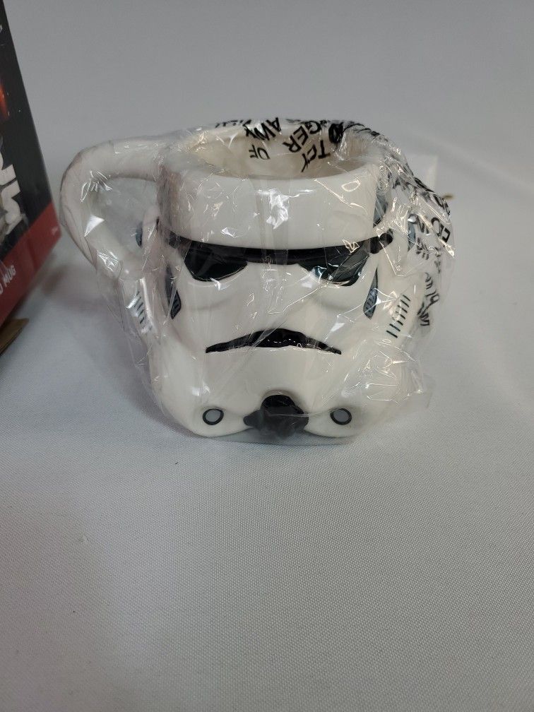Star Wars Stormtrooper Ceramic Sculpted Mug 18oz