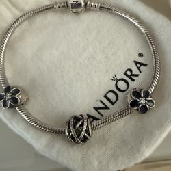 Pandora Bracelet With Charms