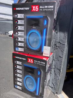 Monster speakers new x6