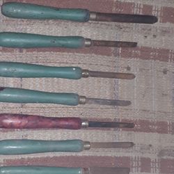 Craftsman Chisels..  Vintage But Barley Used