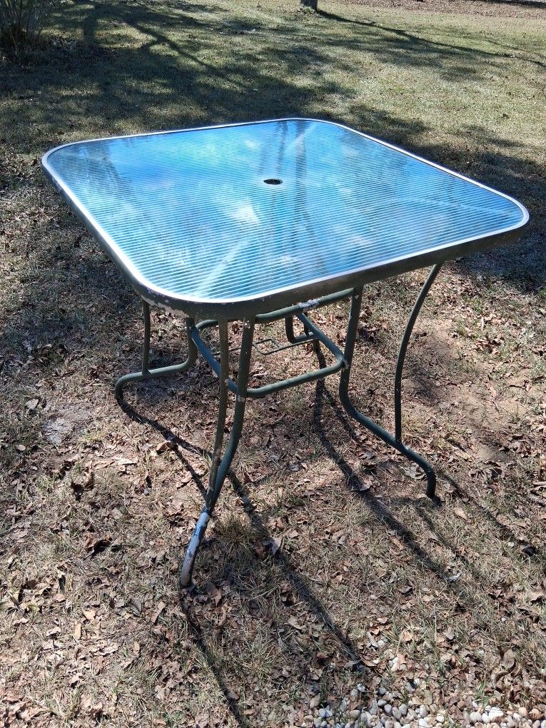 Bar Height Patio Table