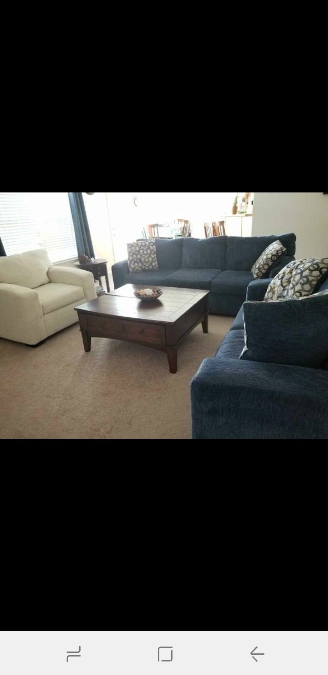 Couch,love seat and chair