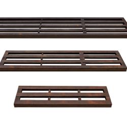 Heavy-Duty Steel Grates (3) – Industrial Drainage / Driveway / Walkway