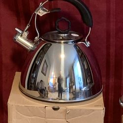 Princess House Stainless Steel Tea Pot