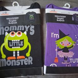 Kids Halloween  Graphic Bodysuit 