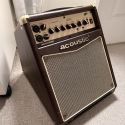 Acoustic A20 20W Acoustic Guitar Amplifier Brown/Tan