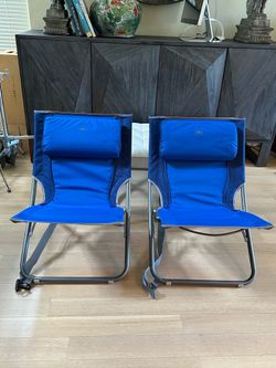 Deluxe REI low back concert chairs