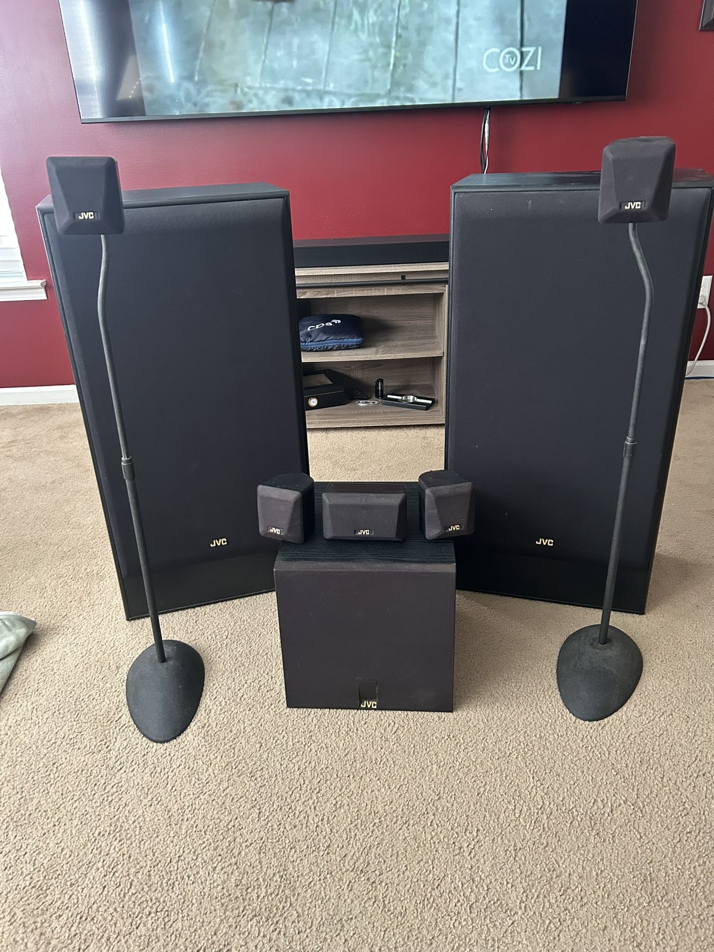 JVC Home Theater Speaker System