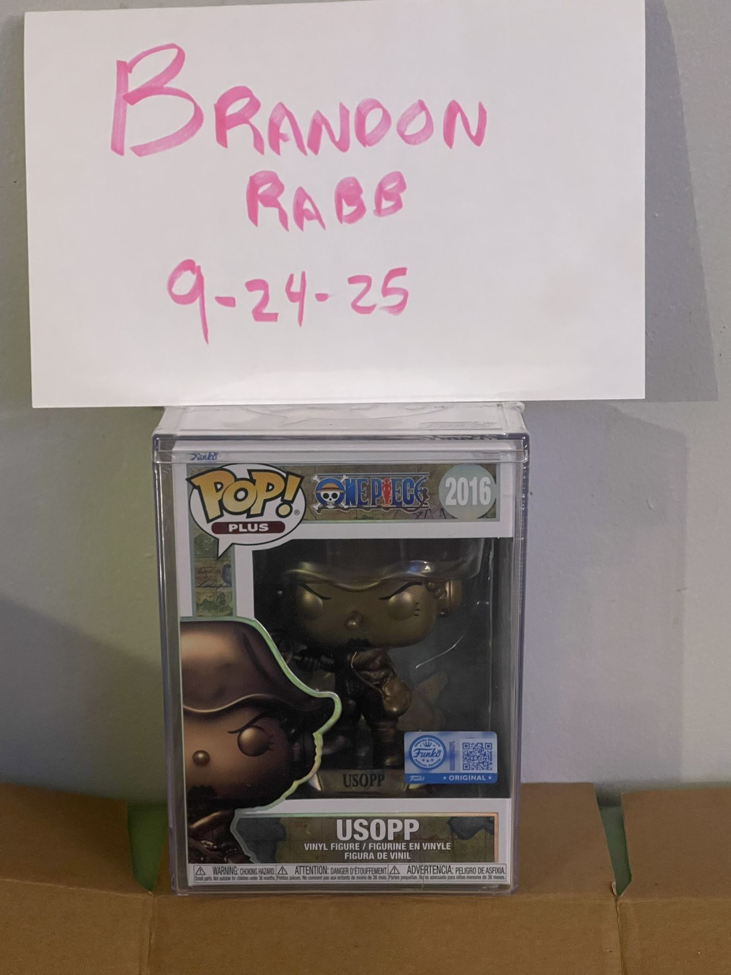 Usopp And Nami Bronze Statues Funko Pop