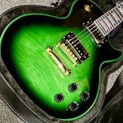 New “Green Widow” Les Paul Custom Guitar!