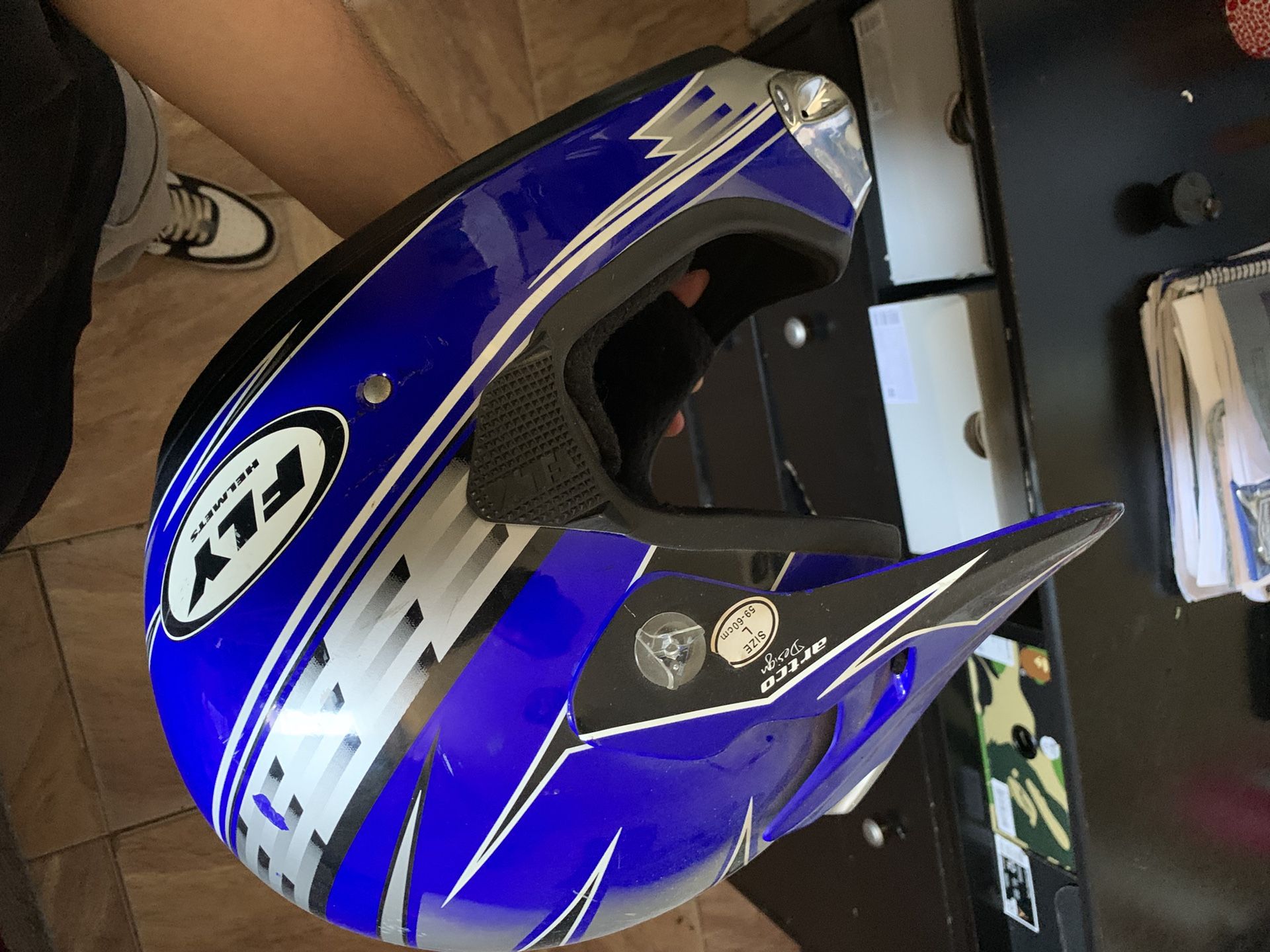 Dirt Biker Helmet