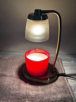 Lamp for candles. Bronce color.