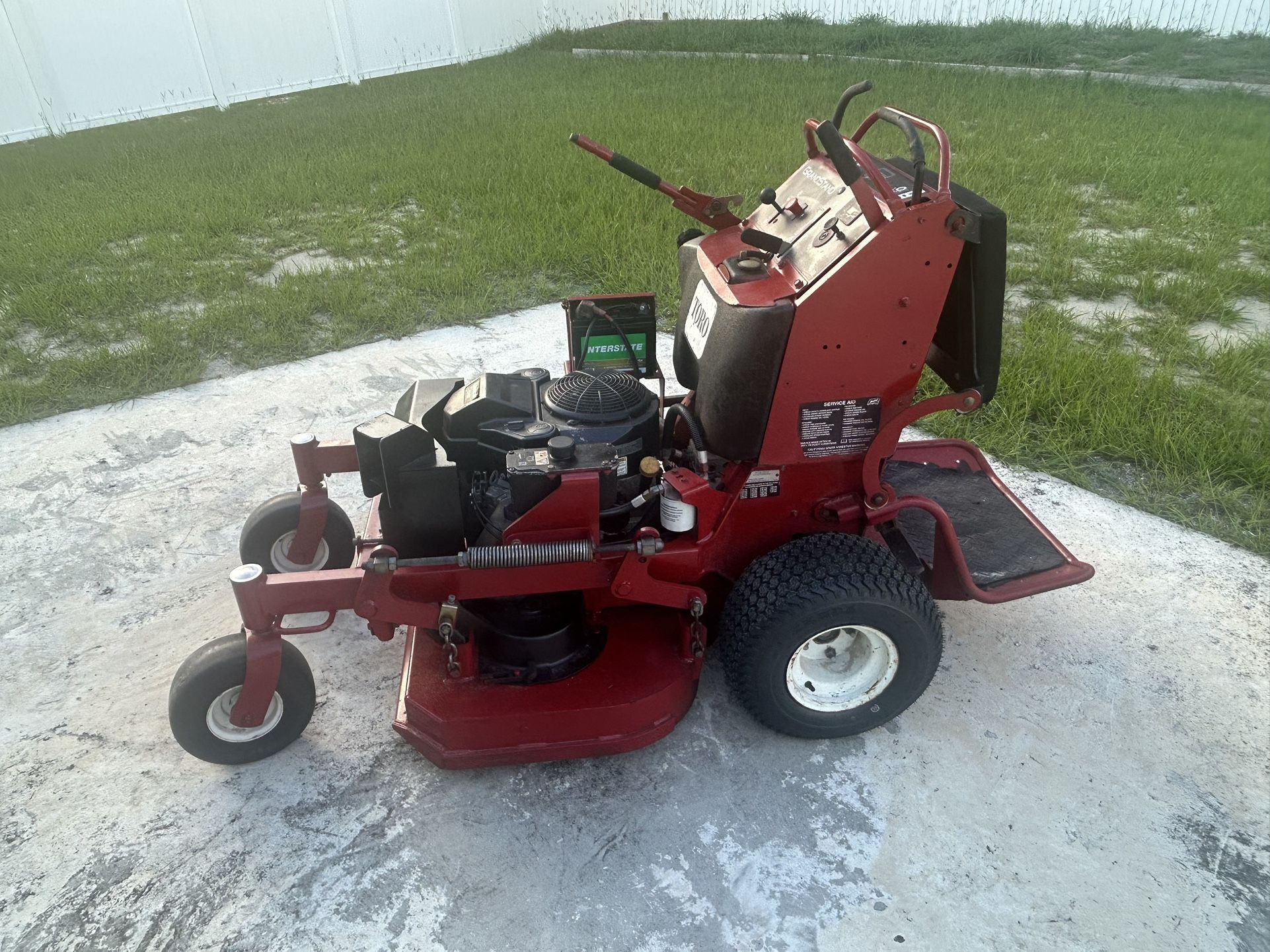 Toro Grandstand 36 Inch Mower