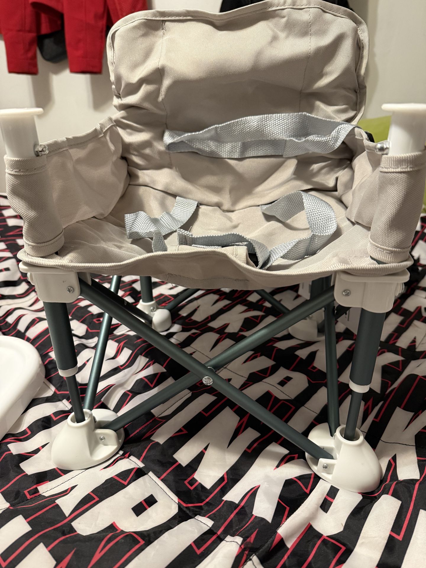 Kids Portable Folding Camp Chair with Tray