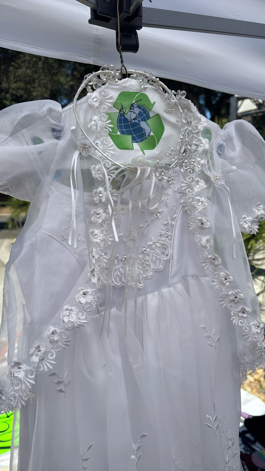 Baptism White Dress