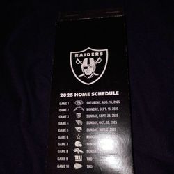 RAIDERS TICKETS MON SEPT 15 SEC 442-$200each