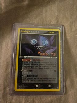 Sableye (23/107) Reverse Holo 2005 EX Deoxys Stamp: Pokemon TCG