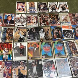 Lot of 50 Nets Basketball Cards Rookies-Inserts-Stars Past & Present 