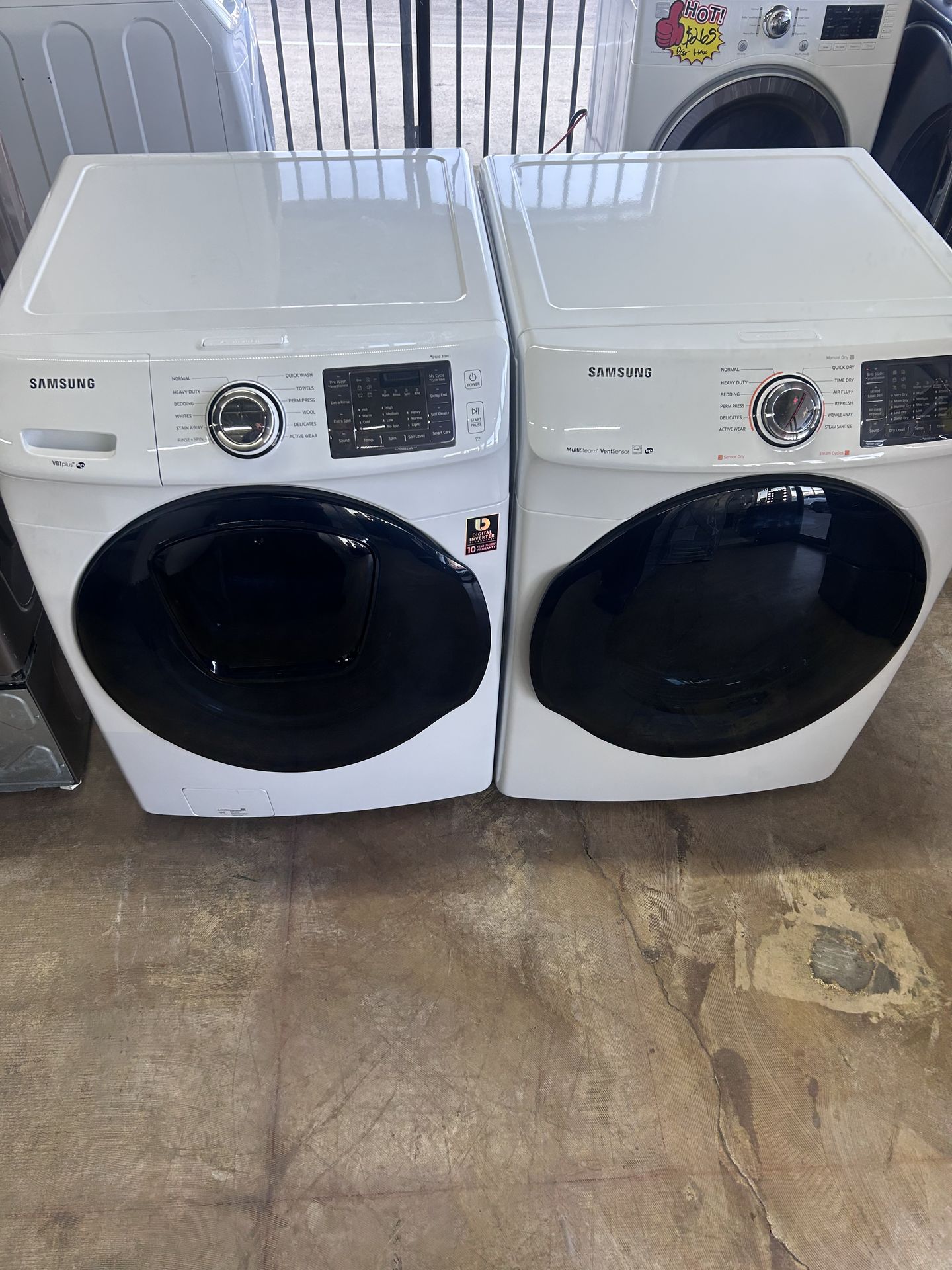 Samsung washer &dryer