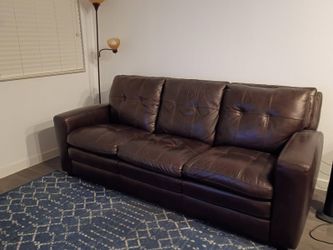 Leather Couch