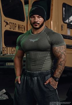 YoungLA Batman Compression Shirt