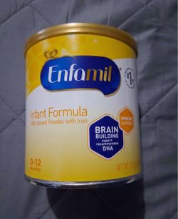 Baby formula enfamil