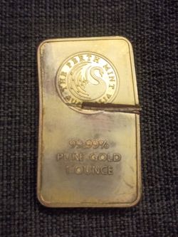 24k Rose Gold Bullion  31g