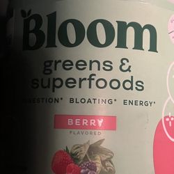 Bloom Greens And Superfoods Berry Flavor Only