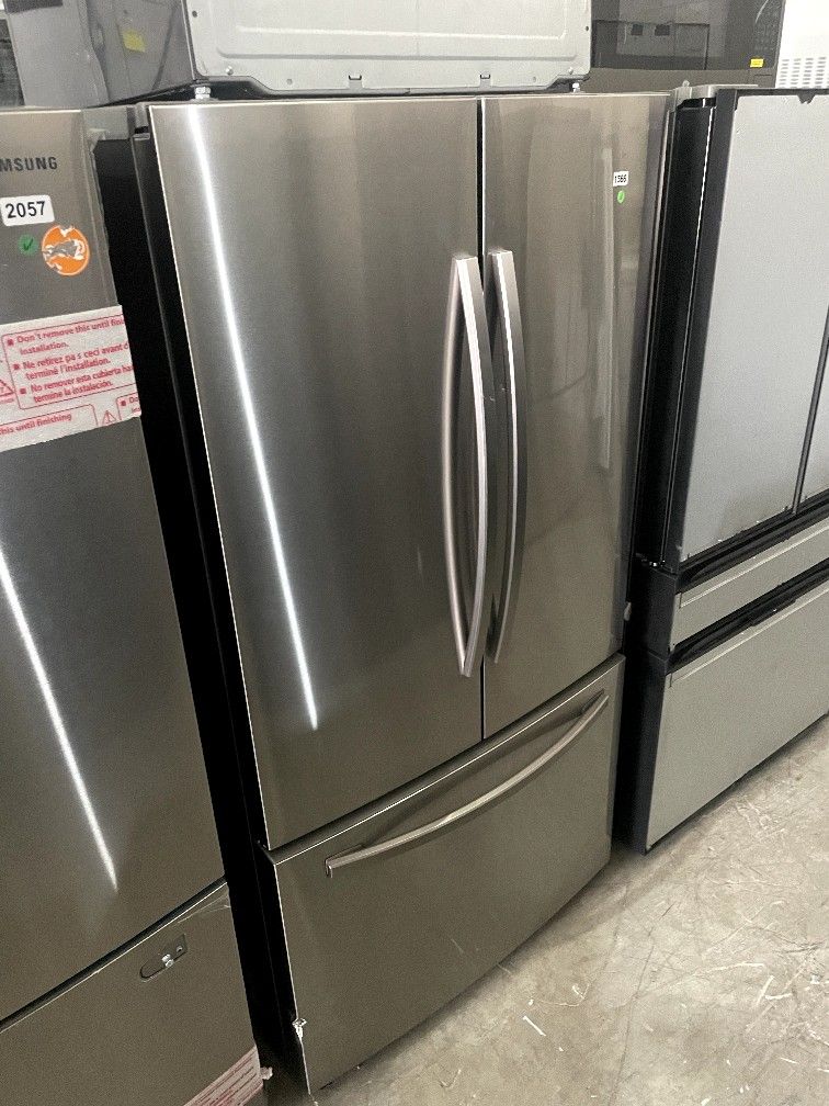 SAMSUNG 36” FRENCH DOOR REFRIGERATOR STAINLESS STEEL DENTED $800