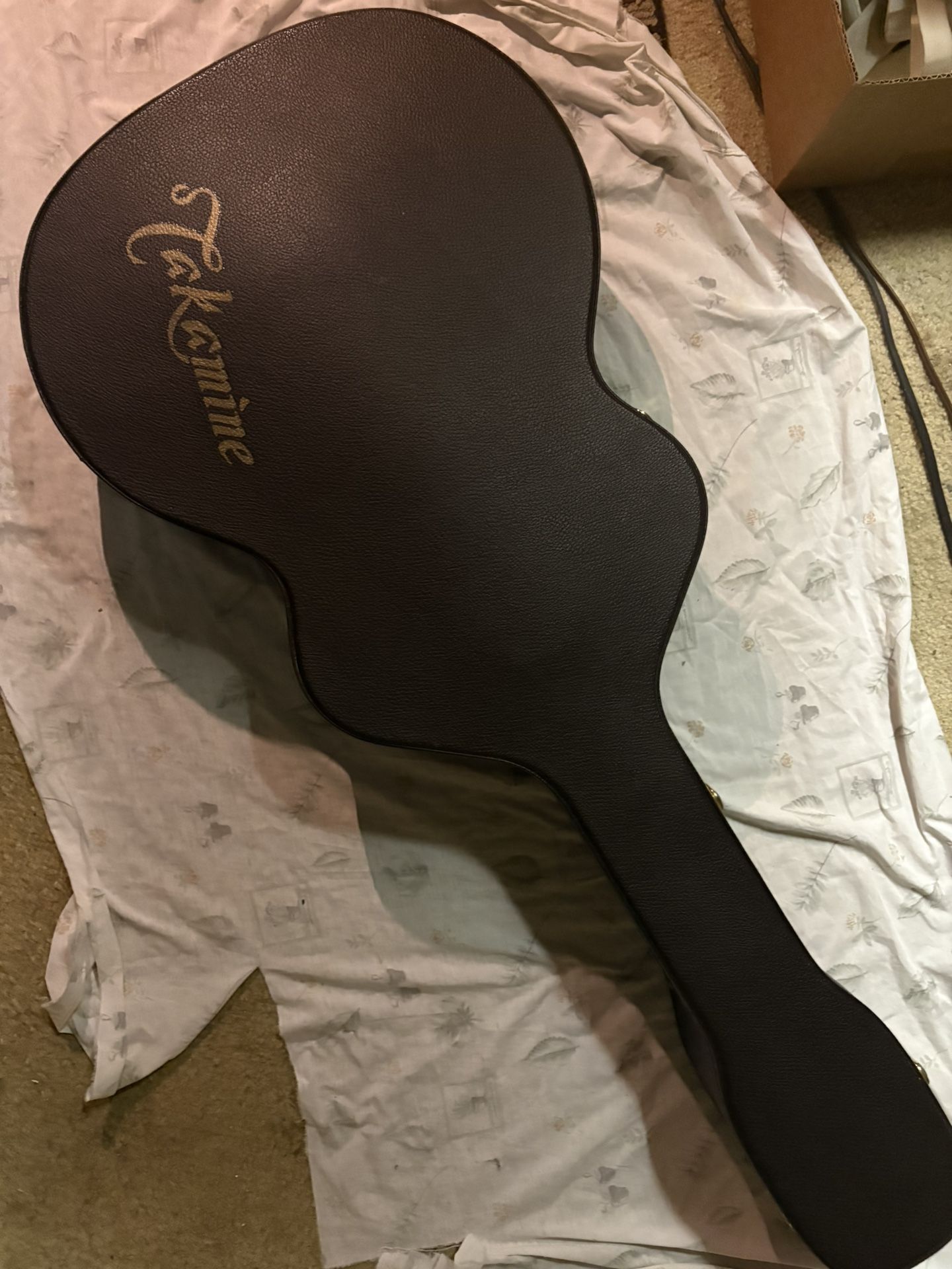 Takamine Beautiful Guitar For Sale, Mother Of Pearl Frets