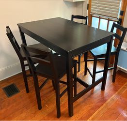 Bar Height Pine Dining Table and Chair Set - IKEA Jokkmokk