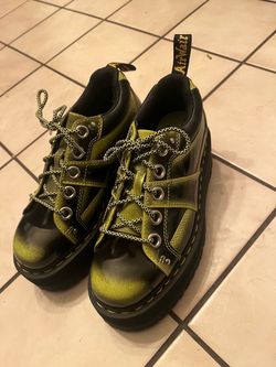 Dr Martens green/black 5 eye max