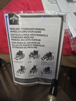 Medline excel full reclining wheelchair.