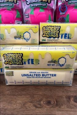Buttery Squish Unsalted Butter Stick Squeezy $14 EACH