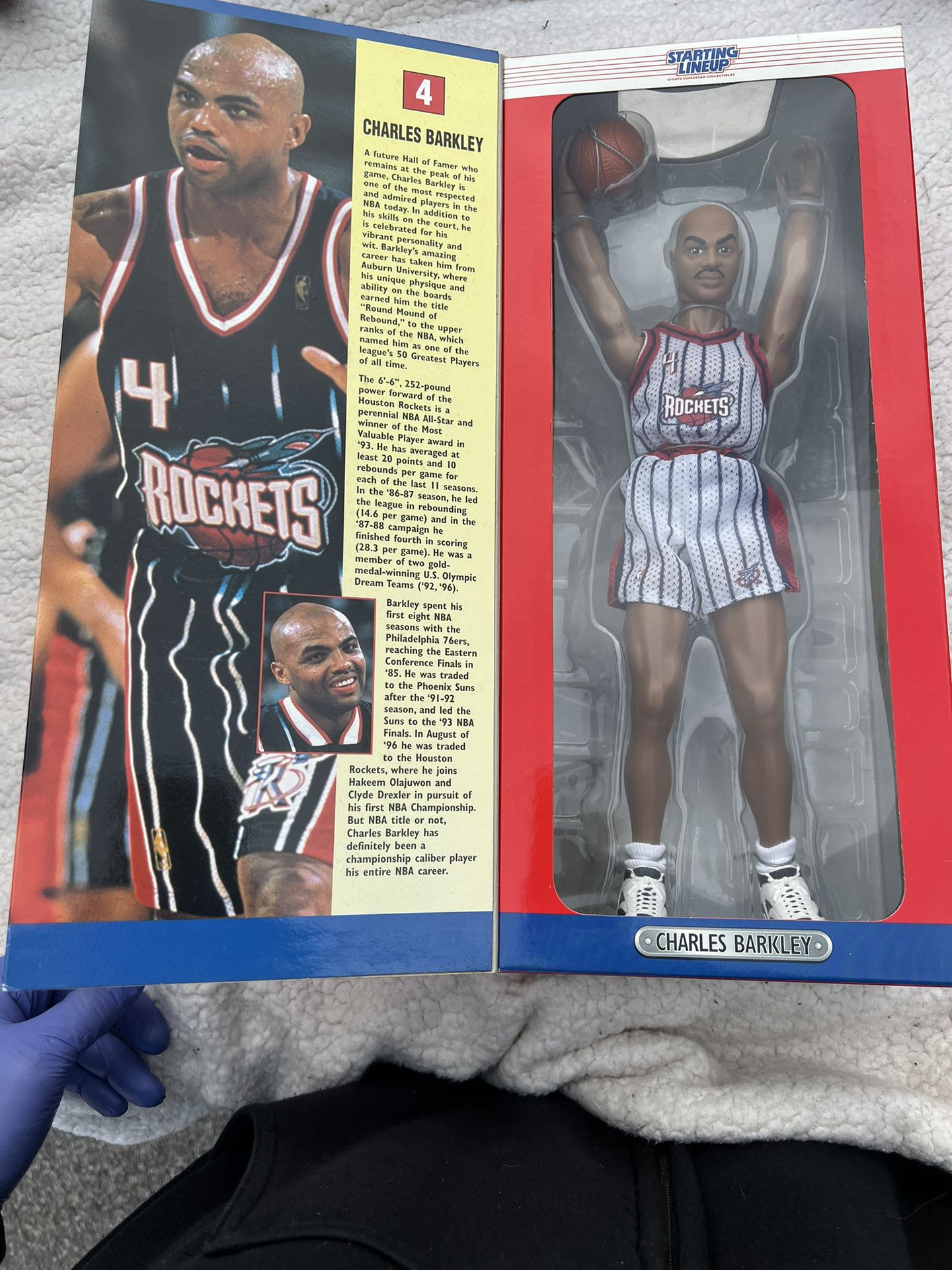 Edition Starting Line-up  Charles Barkley 17inch tall figure 1997 collector-doll