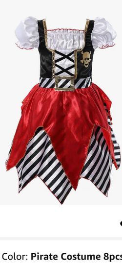 Girls pirate dress