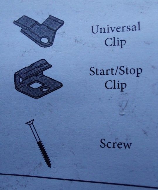 COMPOSITE DECK HIDDEN FASTENERS FOR TREX FIBERON VERANDA DECKING BOARDS