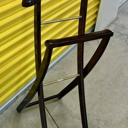 Wood Valet Stand