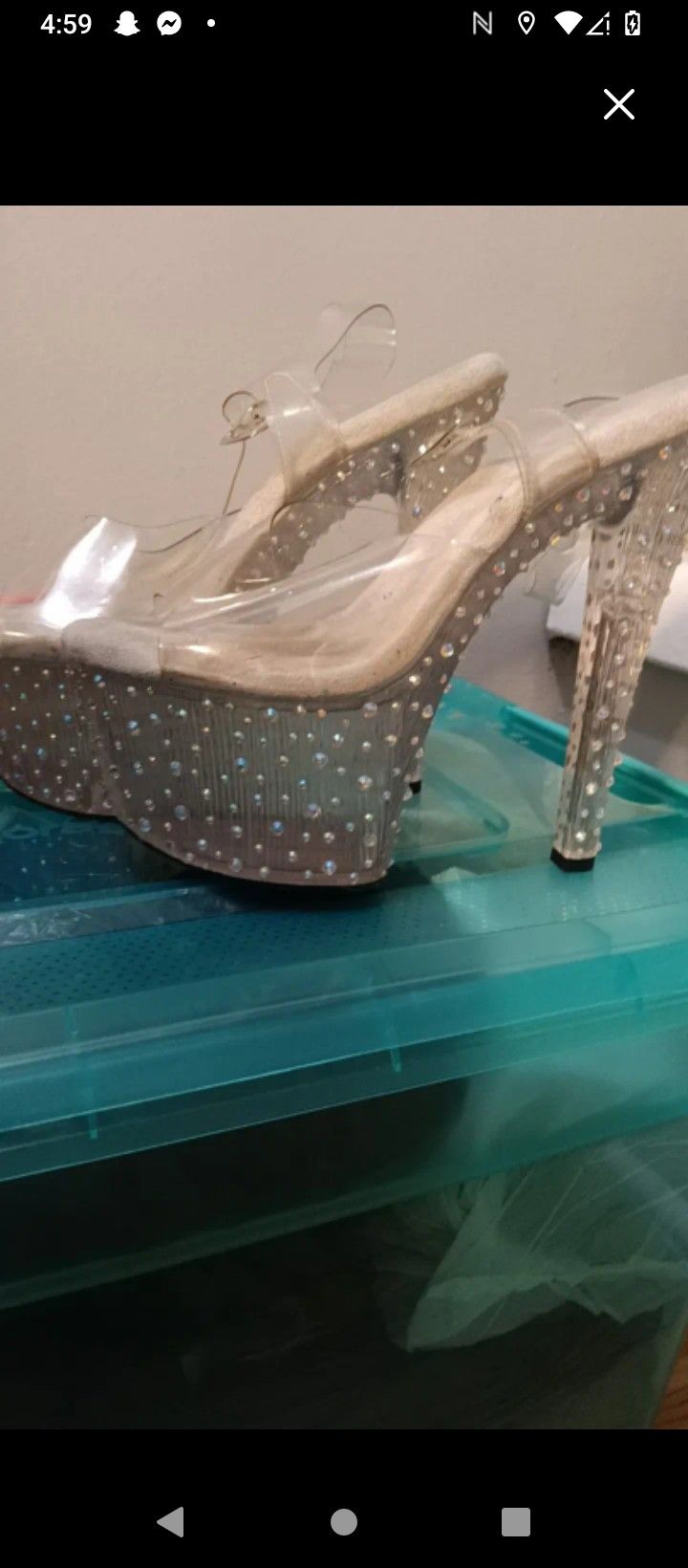 Pleaser Heels : Dazzle