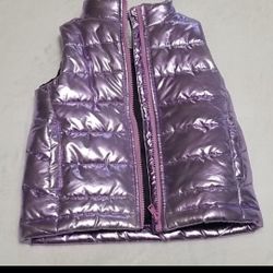 Ideology Purple Kids Puffer Vest Size 3t
