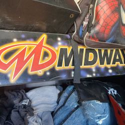 Midway Arcade Game/ 12 Games In 1/ Stand Up Arcade Console 