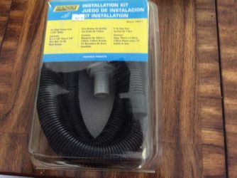 Bilge pump installation kit