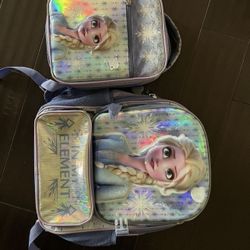 Disney Backpack And Lunch bag Set 