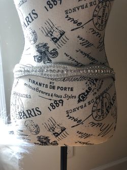 Brand new crystal belt