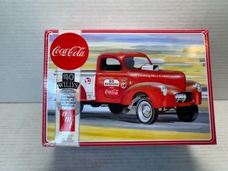 AMT 1:25 1949 Willys Coca-Cola Pickup Truck Gasser Sealed Boxed Model Kit NEW!
