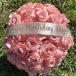 Flower Box Arrangement/ Rose Box Arrangement/ Flower Arrangement 